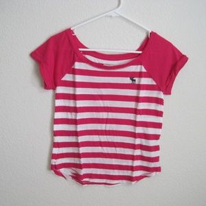 Abercrombie Kids Pink Short Sleeve Top